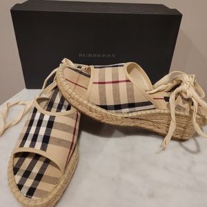 Burberry espadrilles